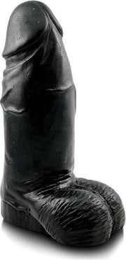 XXLTOYS - Rembrandt - XXL Dildo - Inbrenglengte 25 X 10 cm - Black - Uniek Design Realistische Dildo – Stevige Dildo – voor Diehards only - Made in Europe