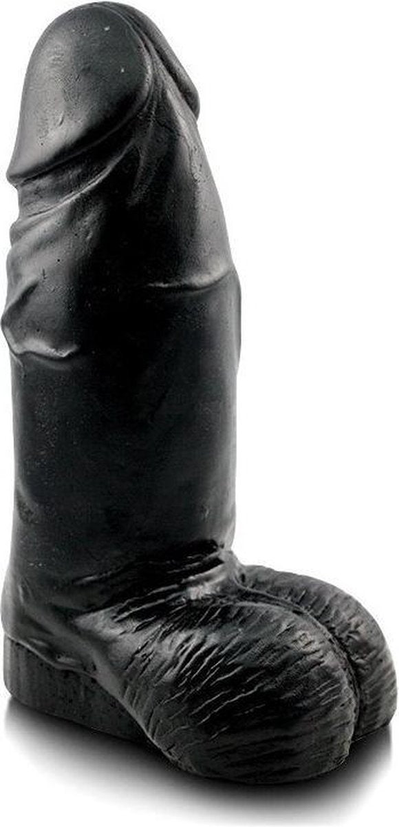 XXLTOYS - Rembrandt - XXL Dildo - Inbrenglengte 25 X 10 cm - Black - Uniek Design Realistische Dildo – Stevige Dildo – voor Diehards only - Made in Europe