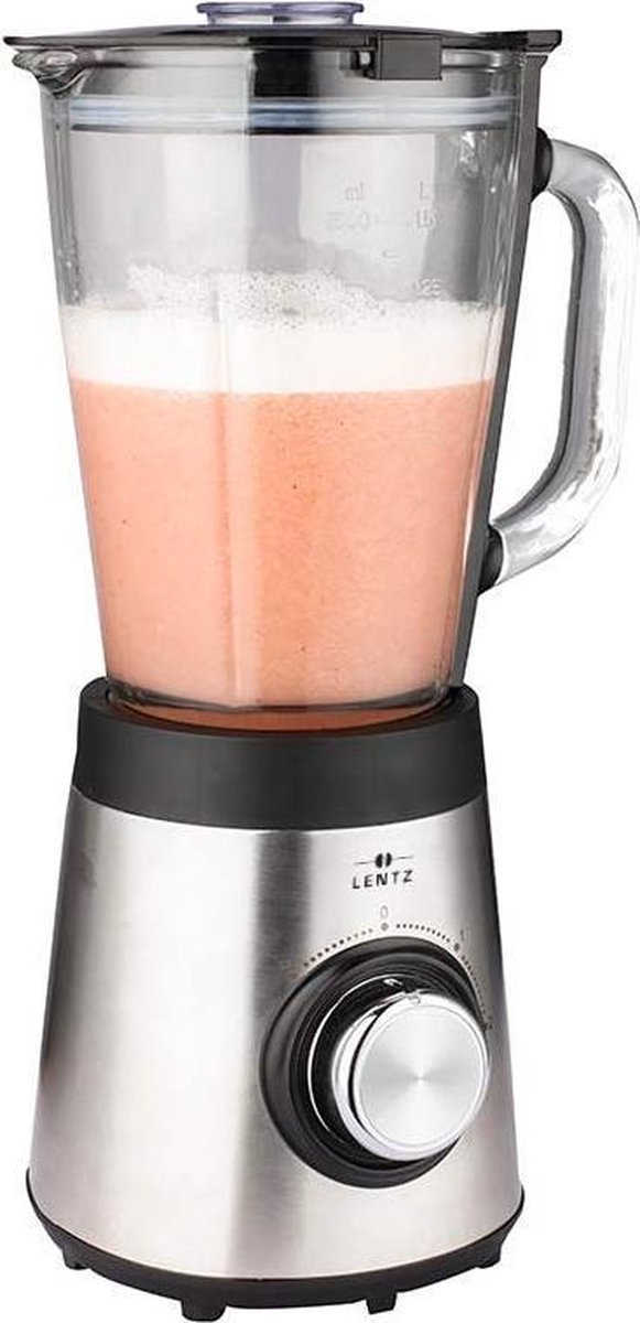 Lentz 74144 - Blender - 1.5 liter - glas/rvs