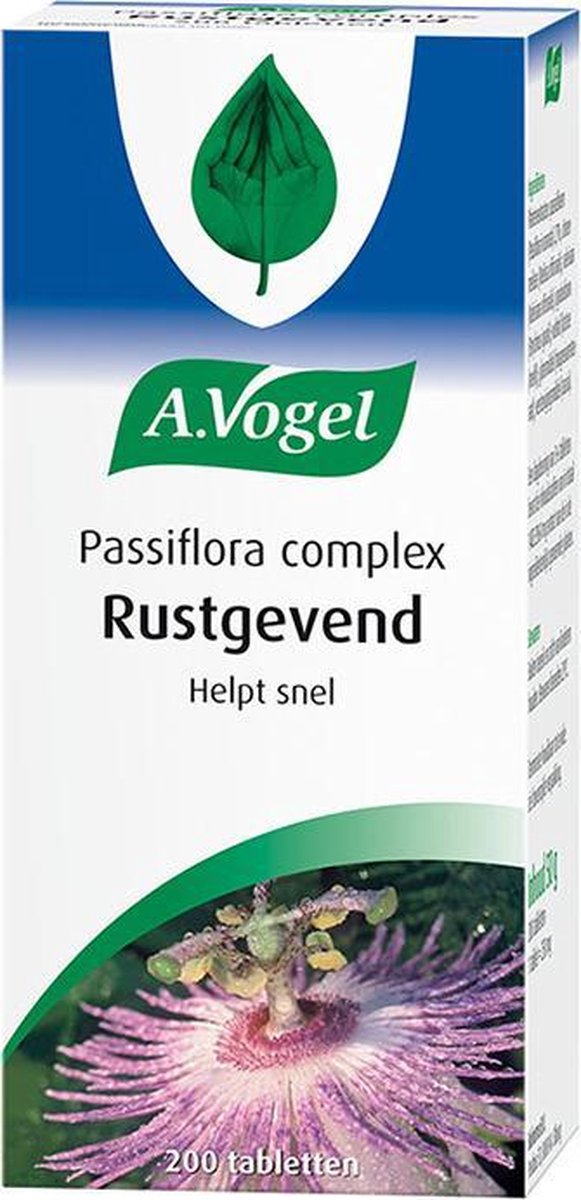 A.Vogel Passiflora Complex Rustgevend - 200 Tabletten