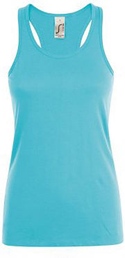 SOLS Vrouwen/dames Justin Sleeveless Vest (Atoll Blue)