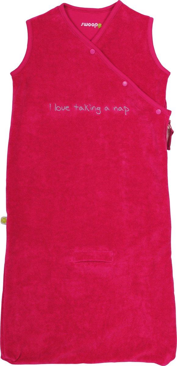 Swoop - slaapzak zomer - 70 cm - zonder mouwen - roze