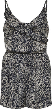 ONLY ONLSAGA S/L WRAP PLAYSUIT JRS Dames Jumpsuit - Maat M