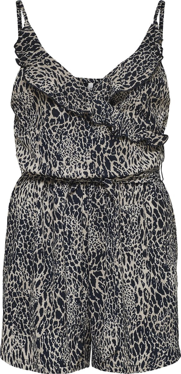 ONLY ONLSAGA S/L WRAP PLAYSUIT JRS Dames Jumpsuit - Maat M
