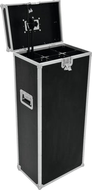 ROADINGER Microfoonstatief Flightcase – Voor 6x microfoon Standaard