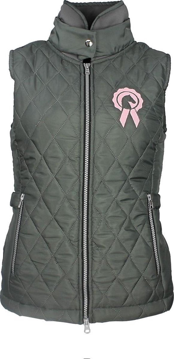 Paardenpraattv Bodywarmer Paardenpraat By Ej Eve - Grey - s