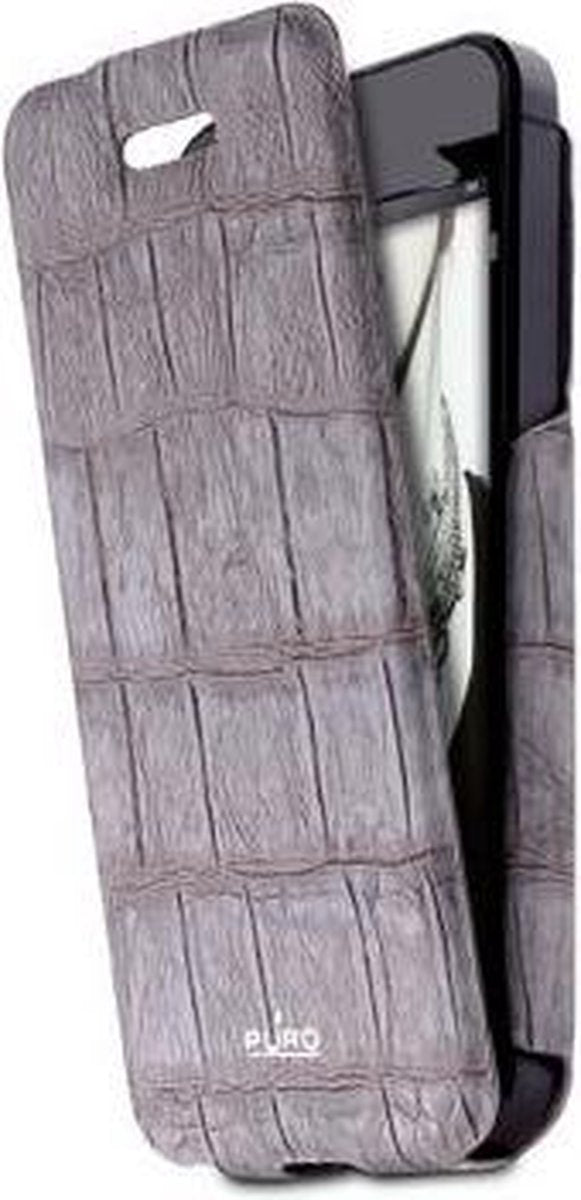 PURO IPC5CROCOGREY tasje voor mobiele apparatuur