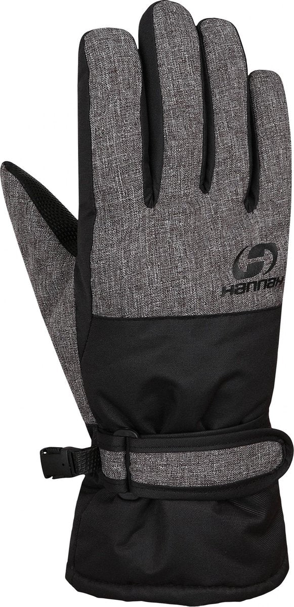 Hannah Skihandschoenen Mojo Junior Polyester Grijs/zwart Maat 10