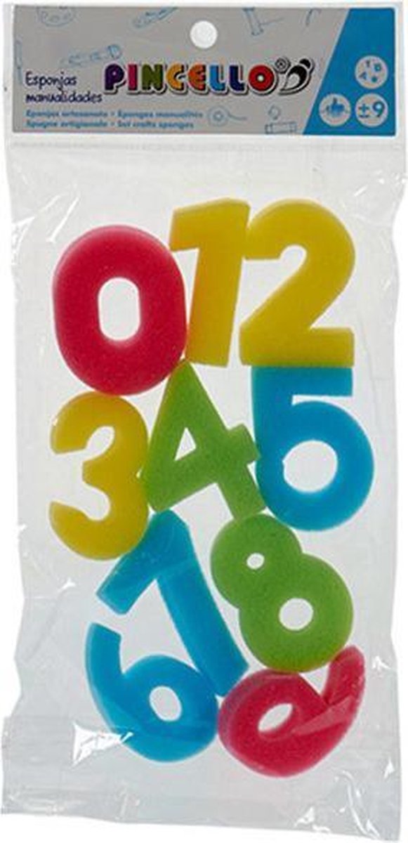 Pincello Stempels Figuren Nummers 10 Stuks