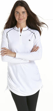 Coolibar UV tuniek Dames - Wit - Maat 40