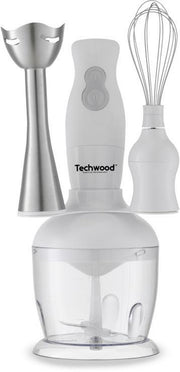 TECHWOOD STAAFMIXERSET 3-IN-1