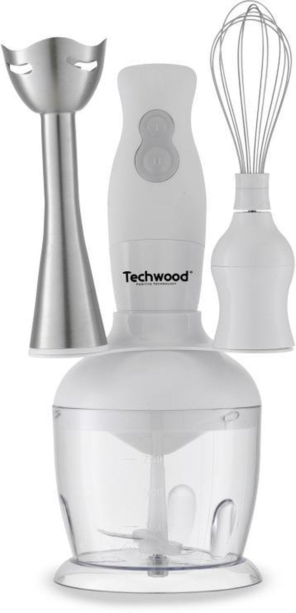 TECHWOOD STAAFMIXERSET 3-IN-1