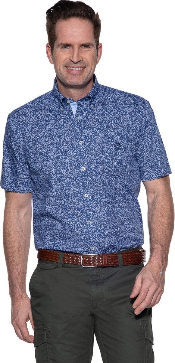 Campbell Classic Casual overhemd korte mouw