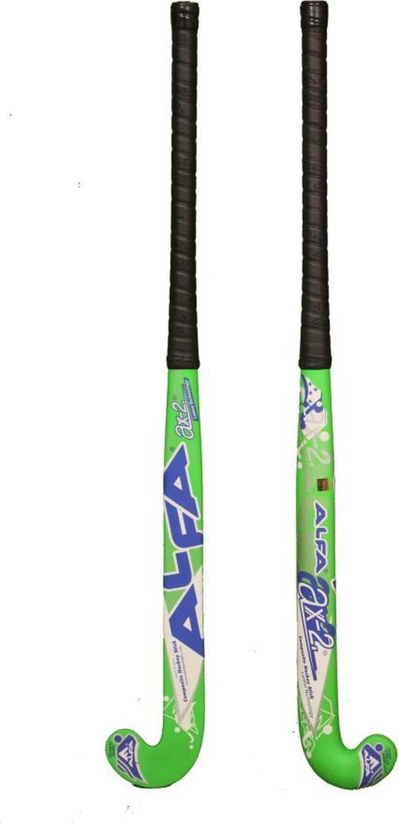 Alfa AX2- Hockeystick- 20% Carbon- Veldstick- 37.5 inch