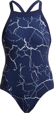 Silver Lining Dames Sky Hi One Piece - Dames | Funkita