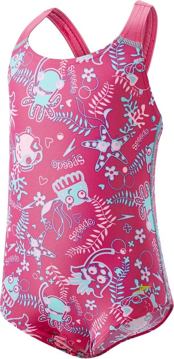 Speedo Seasquad Badpak Meisjes - Roze - Maat 92