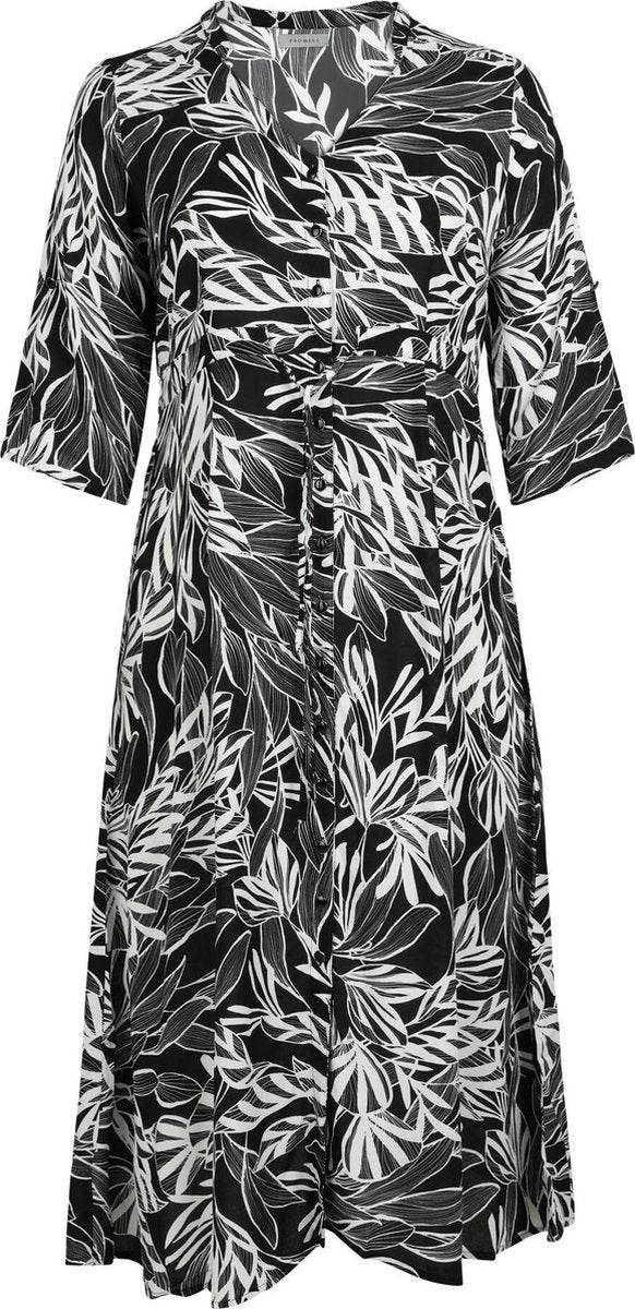 Promiss - Lange jurk met bloemenprint -