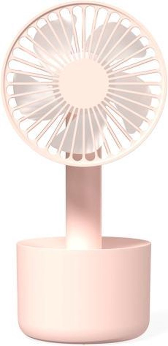 N9 Daisy handheld USB mini draagbare ventilator (roze)