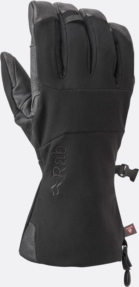 Rab Baltoro glove qah 66 bl black M