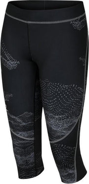 Hannah Sportlegging Relay Dames Polyester/elastaan Zwart Mt 34