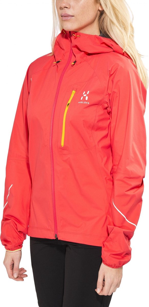 Haglöfs L.I.M III Jas Dames rood Maat XS