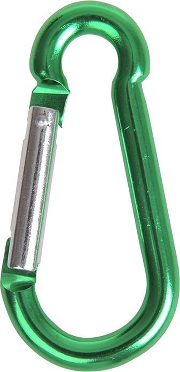 Aluminium karabijnhaak 8x80mm