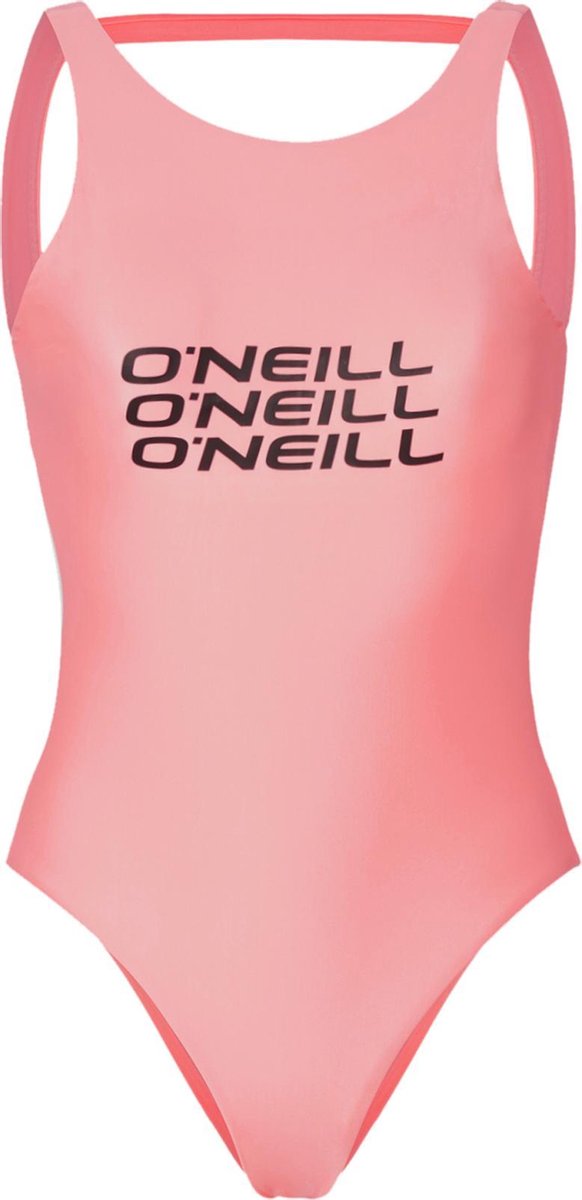 O'Neill Logo Swimsuit - Crystal Rose - Vrouwen - Maat 36