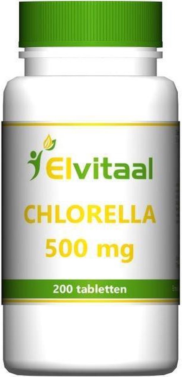 How2behealthy - Chlorella 500mg 100% natuurzuiver - 200 tabletten