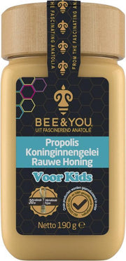 Bee&You Propolis Koninginnegelei | Rauw Honing voor kinderen