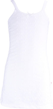 Claesen's Meisjes Nachthemd - White Embroidery - Maat 164-170