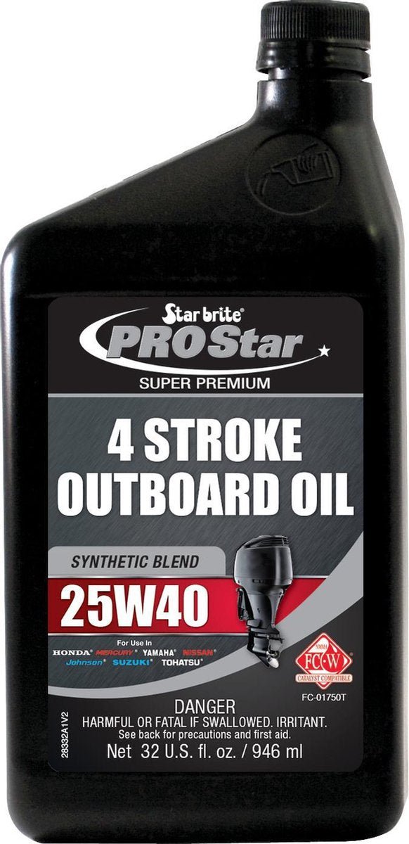 ProStar Super Premium Synthetische 4-Takt Motorolie 25W40 | 946ml