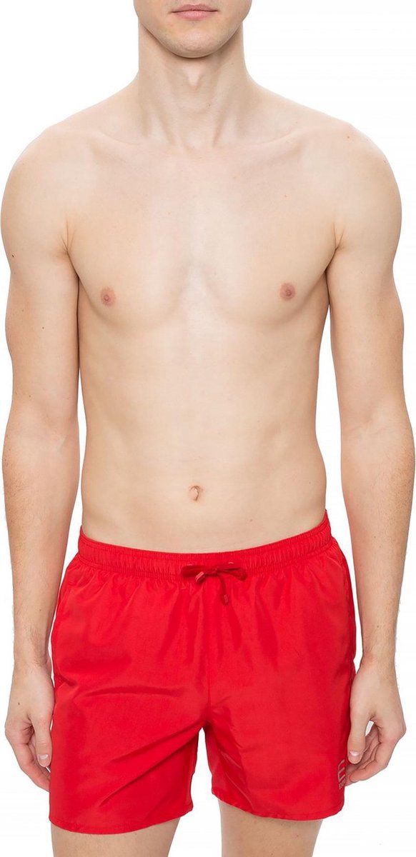 EA7 Zwembroek - Maat 54  - Mannen - Rood/zilver