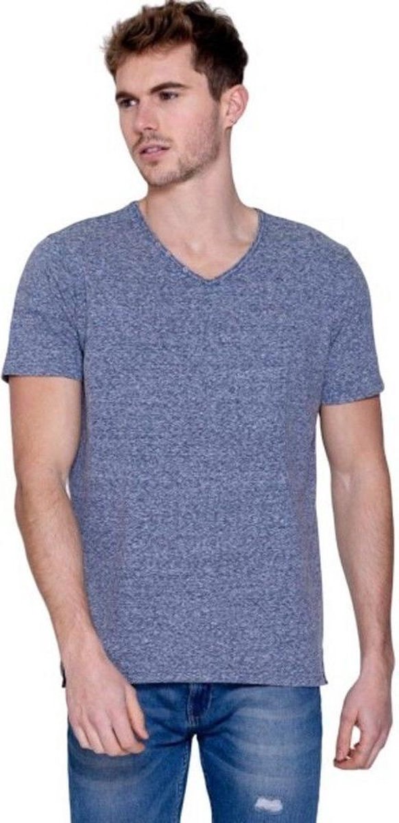 MZ72 - Heren T-Shirt - Toocolor Snow - Navy