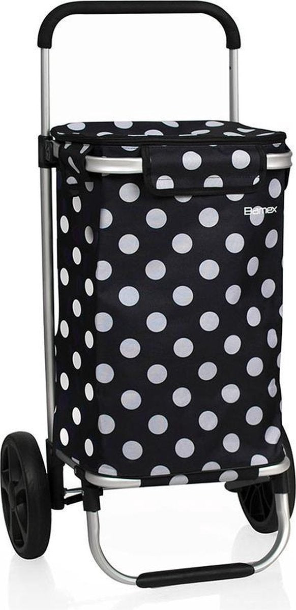 Bamex Boodschappenwagen Chicago Black Dots
