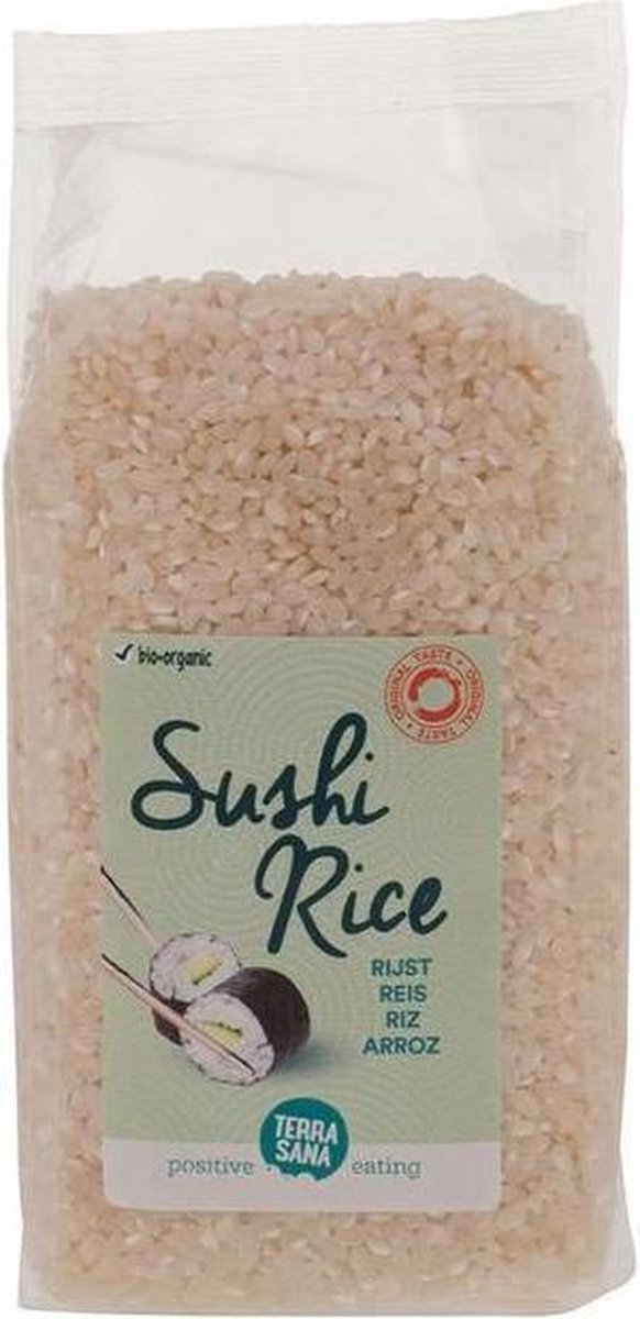 Sushirijst TerraSana - Zak 400 gram - Biologisch