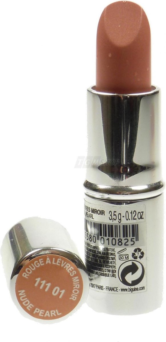 BIGUINE MAKE UP PARIS ROUGE A LEVRES MIROIR - Lipstick Lippenstift 3.5g - Nude Pearl