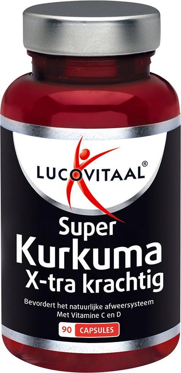 Lucovitaal - Super Curcumine X-tra Krachtig - 90 capsules - Voedingssupplement