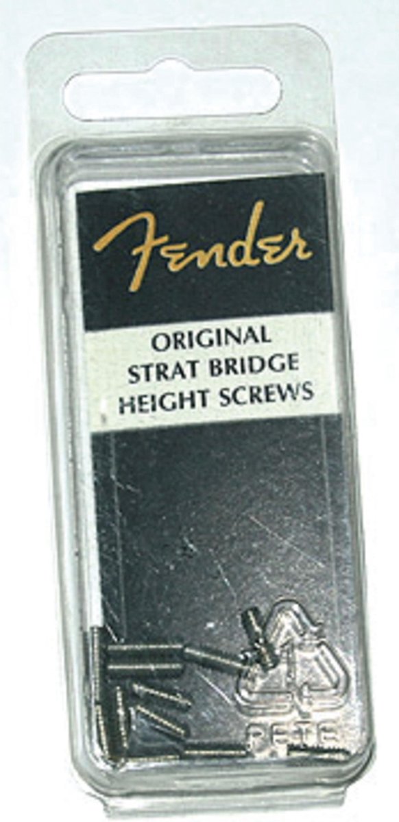 Strat Bridge Height Screws Vintage