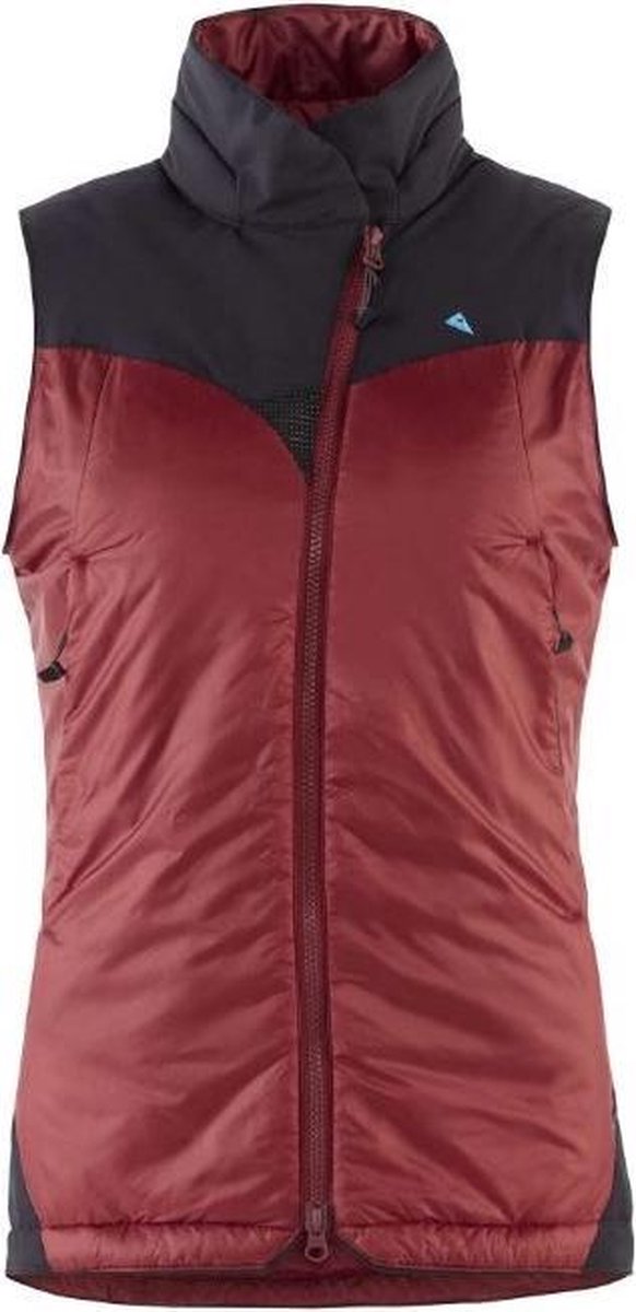 Klättermusen Bodywarmer Alv Dames Polyester Rood Maat M