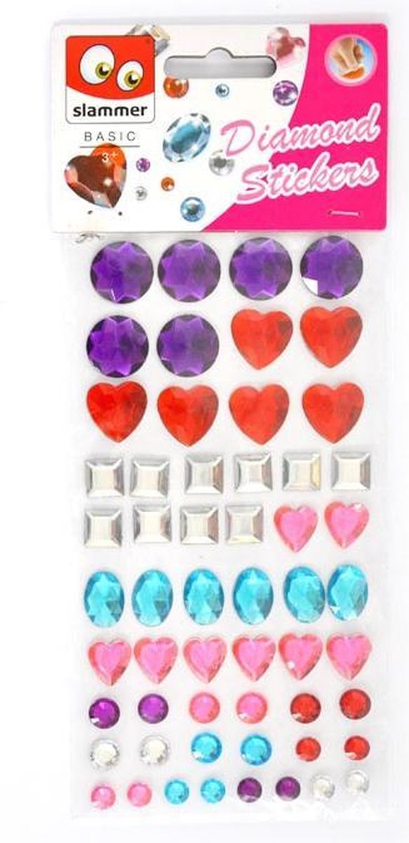 Slammer Diamant Stickers