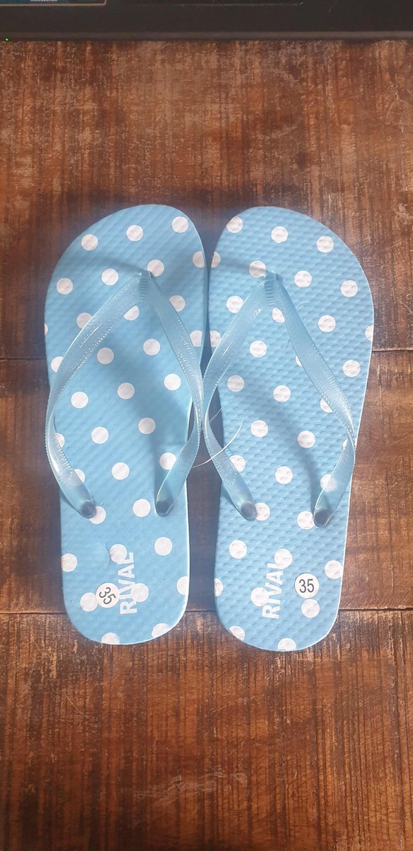 Rival Teenslipper kind licht blauw mt 28