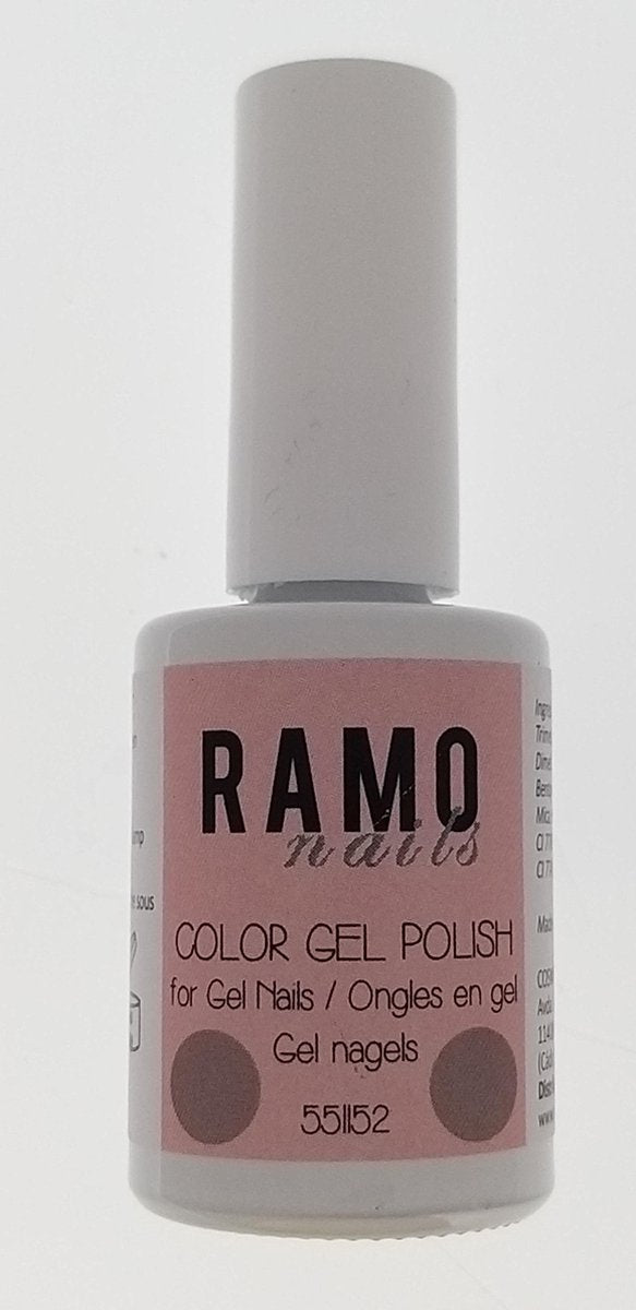 Ramo gelpolish 551152-gel nagellak-gellak-gelpolish-uv&led 15ml-soak off-nude-bruin