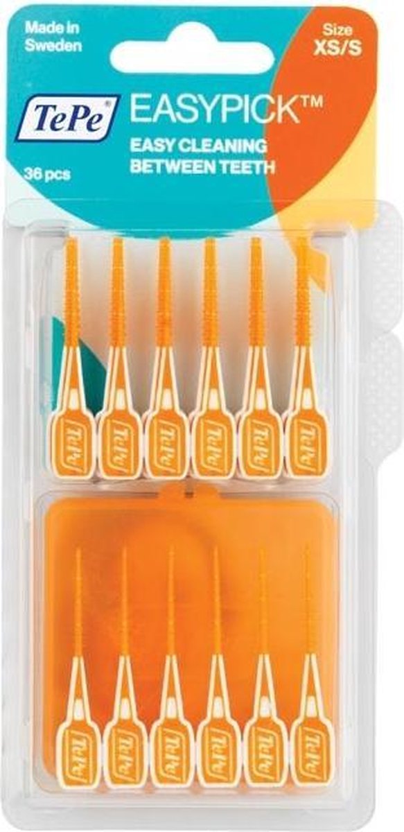 TePe Easypick XS/S - Orange - 36 stuks