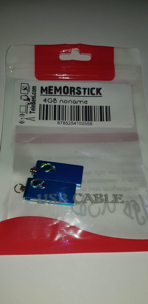 4GB Noname USB Memory stick metal