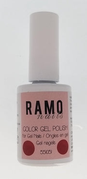 Ramo gelpolish 551051-gel nagellak=gelpolish=gellak-uv&led-15ml-soak off-semi transparant-glitter-roze