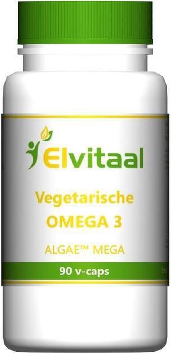 Elvitaal Vegetarische Omega-3 - 90 vegicaps - Vetzuren - Voedingssupplement