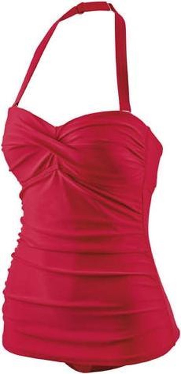 Beco Badpak Bandeau C-cup Polyamide/elastaan Rood Maat 48