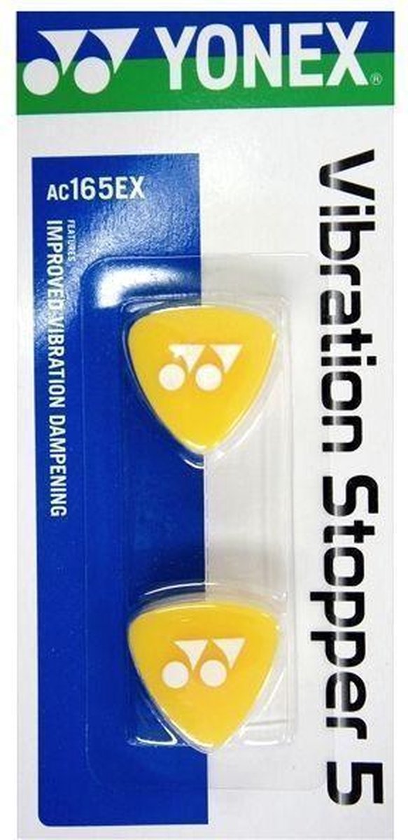 YONEX Vibration Stopper 5 | demper | 2 stuks geel