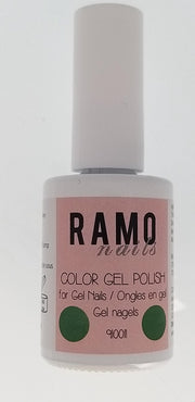 Ramo gelpolish 910011-gel nagellak-gelpolish-gellak-uv&led-15ml-soak off-metallic-groen