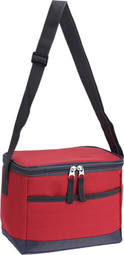 JAP Kleine Koeltas - Koeltassen voor blikjes bier/frisdrank - Koelbox 5 Liter - Compact mini koeltasje - Rood